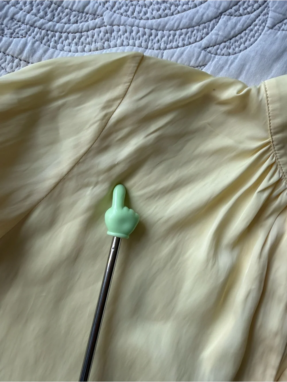 Zadig & Voltaire - Tink Satin Shirt - Butter Yellow